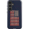 Blue Bullet American Flag Galaxy S25 Impact Case